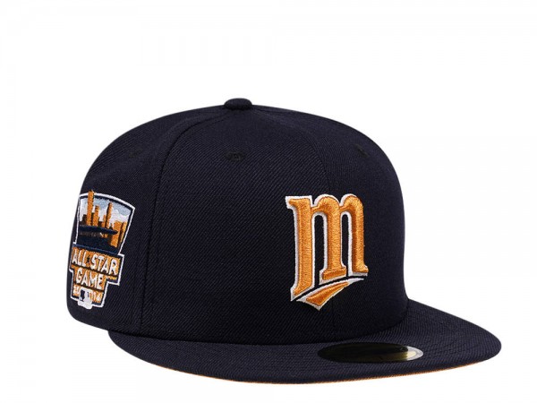 New Era Minnesota Twins All Star Game 2014 Navy and Toast Edition 59Fifty Fitted Cap
