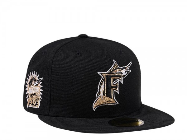 New Era Florida Marlins Inaugural Year 1993 Gold Edition 59Fifty Fitted Cap