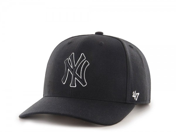 47Brand New York Yankees Classic DP Black Cold Zone Snapback Cap