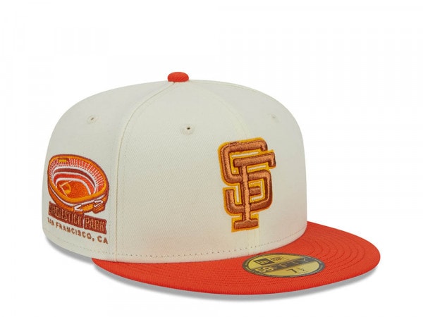 New Era San Francisco Giants Candlestick Park City Icon Two Tone Edition 59Fifty Fitted Cap
