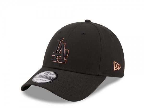 New Era Los Angeles Dodgers Copper and Black 9Forty Snapback Cap