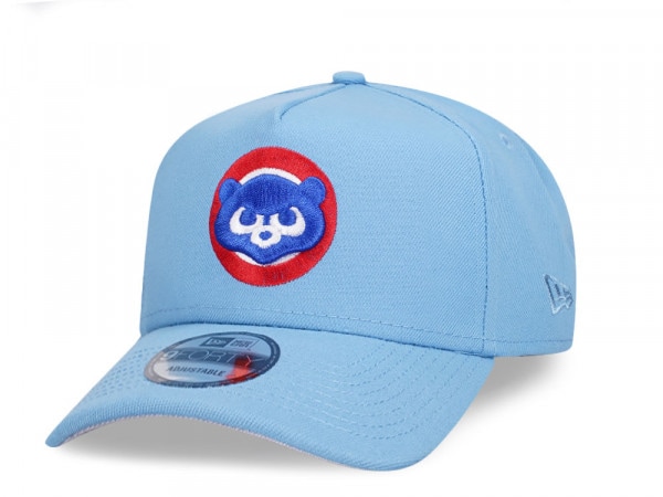 New Era Chicago Cubs Sky Blue Classic Edition 9Forty A Frame Snapback Cap