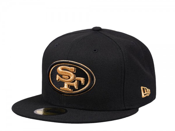 New Era San Francisco 49ers Black and Gold Edition 59Fifty Fitted Cap