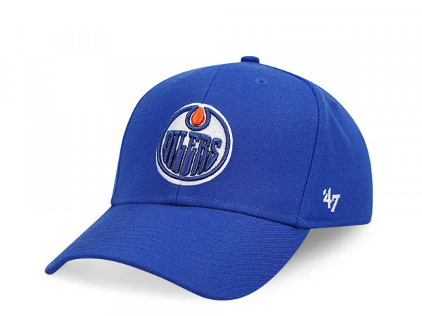 47Brand Edmonton Oilers Royal MVP Snapback Cap