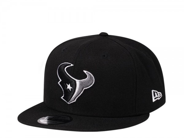 New Era Houston Texans Steel Black Edition 9Fifty Snapback Cap