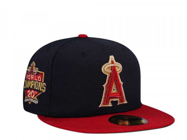 New Era Anaheim Angels 20th Anniversary Champions Throwback Two Tone Edition 59Fifty Fitted Cap
