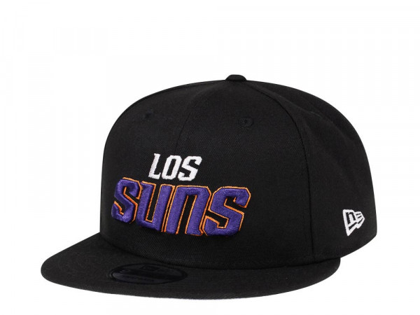 New Era Phoenix Suns Los Suns Black Edition 9Fifty Snapback Cap