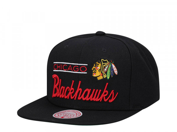 Mitchell & Ness Chicago Blackhawks Retro Lock up  Snapback Cap