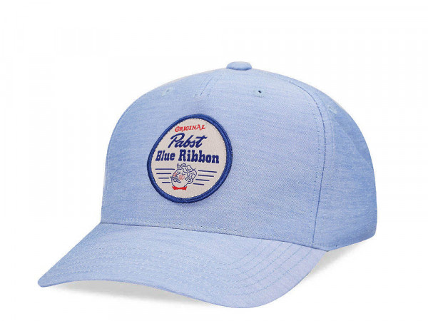 American Needle Pabst Blue Ribbon Beachwood Casual Snapback Cap