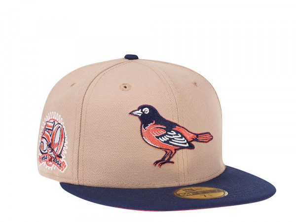 New Era Baltimore Orioles 50th Anniversary Prime Two Tone Edition 59Fifty Fitted Cap