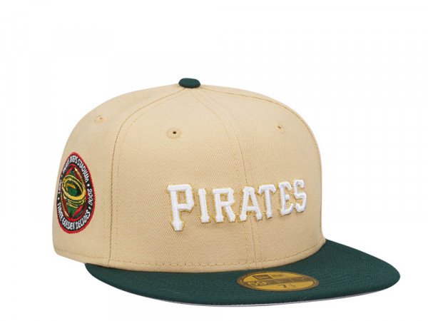 New Era Pittsburgh Pirates Three Rivers Stadium Vegas Two Tone Edition 59Fifty Fitted Cap