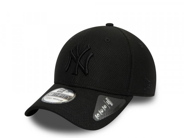New Era New York Yankees Diamond Era  Black 39Thirty Stretch Cap