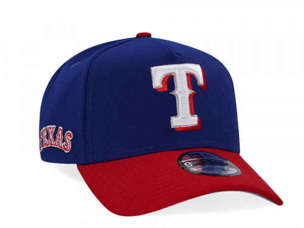 New Era Texas Rangers Classic Two Tone Edition 9Forty A Frame Snapback Cap