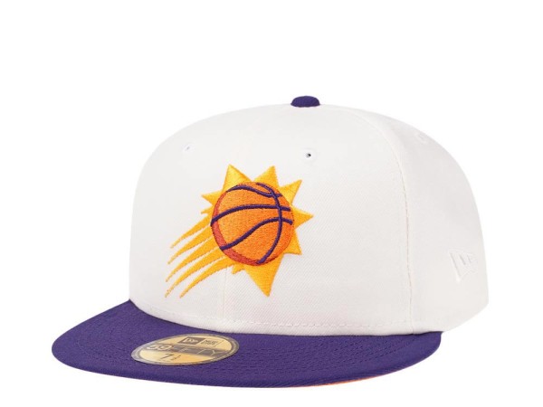 New Era Phoenix Suns Creme Two Tone Edition 59Fifty Fitted Cap