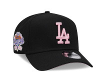 New Era Los Angeles Dodgers 100th Anniversary Black Pink A Frame 9 Forty Snapback Cap
