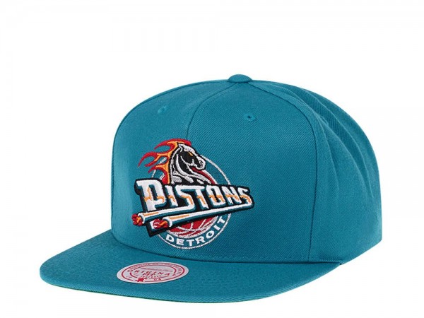 Mitchell & Ness Detroit Pistons Hardwood Classics Snapback Cap