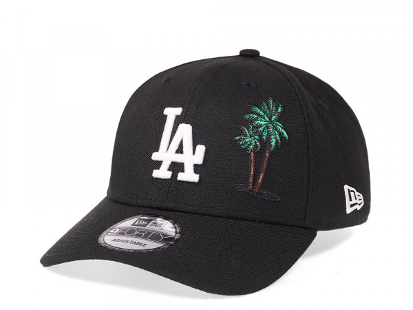 New Era Los Angeles Dodgers Palm Tree Black/White Edition 9Forty Snapback Cap