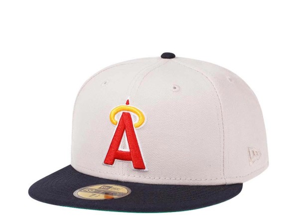 New Era California Angels Two Tone Stone Edition 59Fifty Fitted Cap