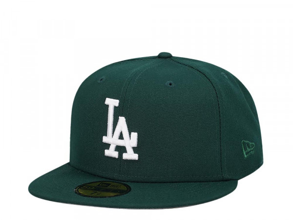 New Era Los Angeles Dodgers Dark Green Classic Edition 59Fifty Fitted Cap