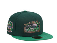 New Era Houston Astros 20th Anniversary Metallic Platinum Two Tone Edition 59Fifty Fitted Cap