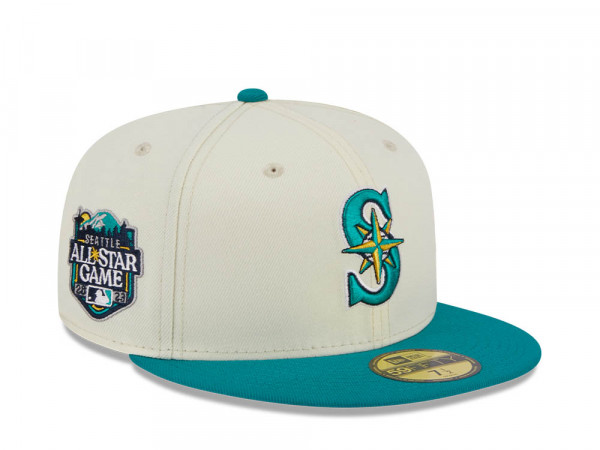 New Era Seattle Mariners All Star Game 2023 Logo E1 Two Tone Edition 59Fifty Fitted Cap