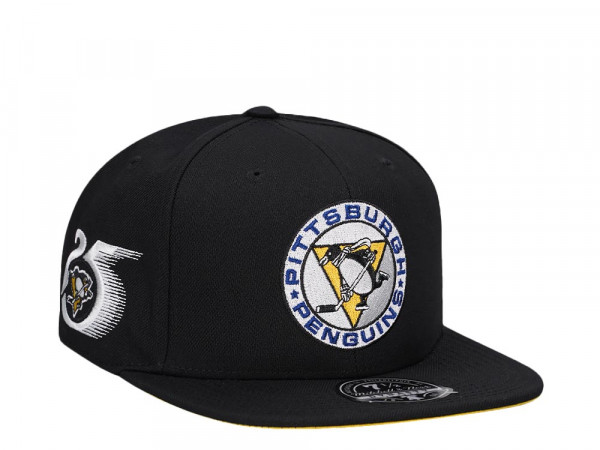 Mitchell & Ness Pittsburgh Penguins 25th Anniversary Vintage Edition Dynasty Fitted Cap