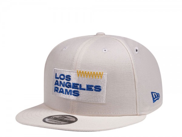 New Era Los Angeles Rams Bone Edition 9Fifty Snapback Cap