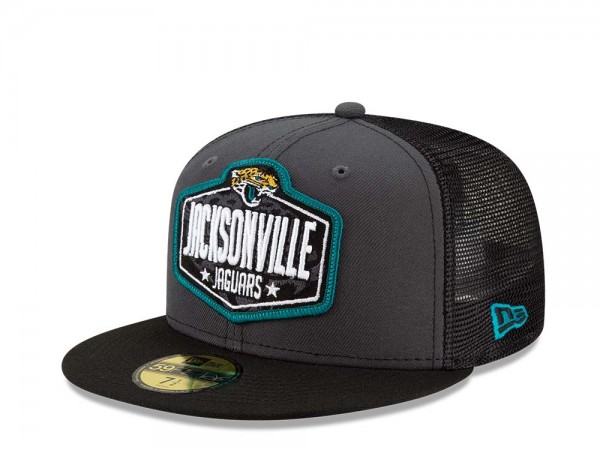 New Era Jacksonville Jaguars NFL Draft 21 59Fifty Fitted Cap
