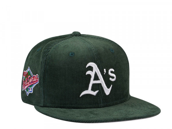 New Era Oakland Athletics World Series 1989 Throwback Cord Edition 59Fifty Fitted Cap