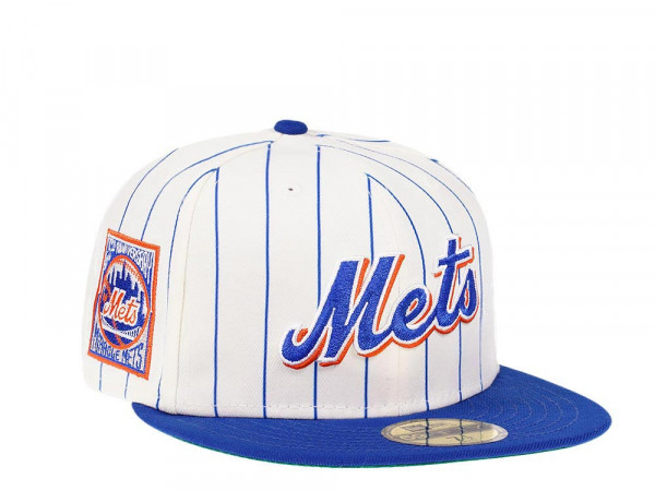 New Era New York Mets 25th Anniversary Amazing Mets Pinstripe Hereos Elite Edition 59Fifty Fitted Cap