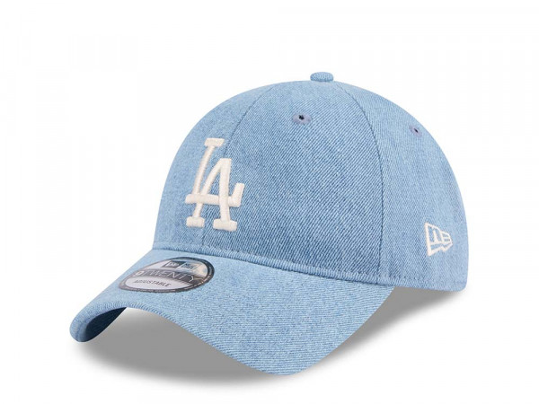 New Era Los Angeles Dodgers Washed Denim 9Twenty Strapback Cap