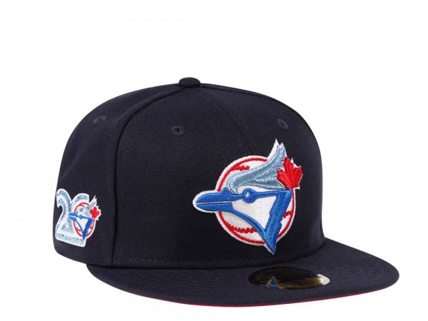 New Era Toronto Blue Jays 20th Anniversary Navy Glacier Blue Edition 59Fifty Fitted Cap
