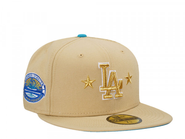 New Era Los Angeles Dodgers 50th Anniversary Vegas Gold Edition 59Fifty Fitted Cap