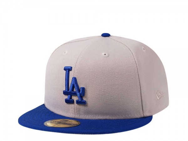 New Era Los Angeles Dodgers Stone Two Tone Edition 59Fifty Fitted Cap