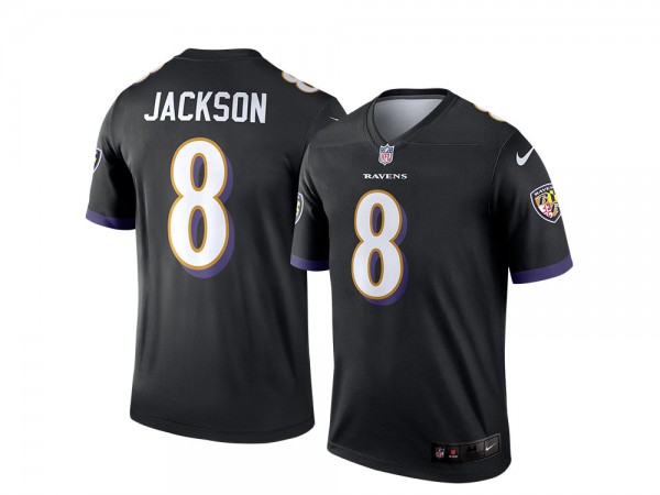 Nike Baltimore Ravens Lamar Jackson Alternate Legend NFL Jersey