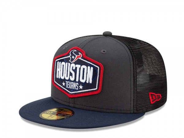 New Era Houston Texans NFL Draft 21 59Fifty Fitted Cap