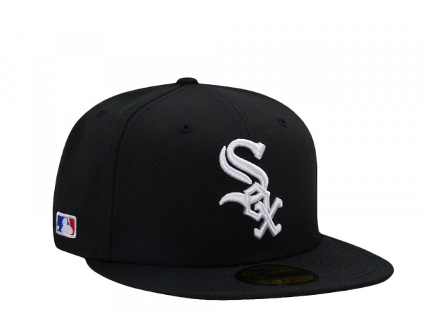 New Era Chicago White Sox Black Throwback Edition 59Fifty Fitted Cap