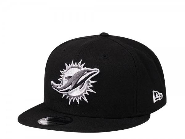 New Era Miami Dolphins Steel Black Edition 9Fifty Snapback Cap