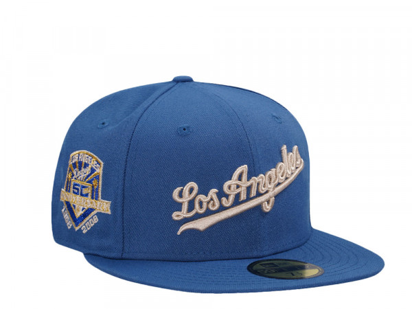 New Era Los Angeles Dodgers 50th Anniversary Indigo Edition 59Fifty Fitted Cap