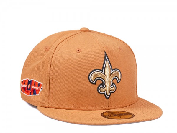New Era New Orleans Saints Super Bowl XLIV Golden Memories Collection 59Fifty Fitted Cap
