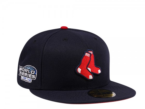 New Era Boston Red Sox World Series 2004 Navy and Red Edition 59Fifty Fitted Cap