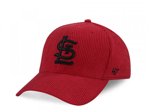 47Brand St. Louis Cardinals Gamay Thick Cord MVP Strapback Cap