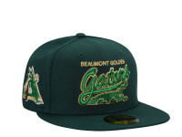 New Era Beaumont Golden Gators Dark Green Gold Edition 59Fifty Fitted Cap