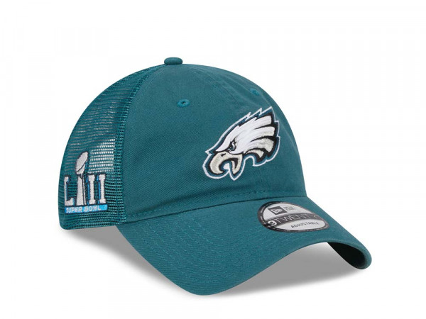 New Era Philadelphia Eagles Super Bowl LIII Trucker Edition 9Twenty Snapback Cap