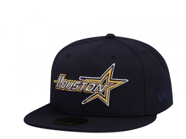New Era Houston Astros Navy Classic Edition 59Fifty Fitted Cap