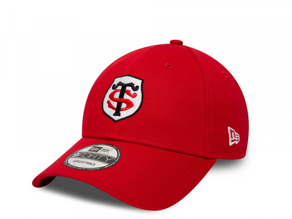 New Era Stade Toulousain Red 9Forty Strapback Cap