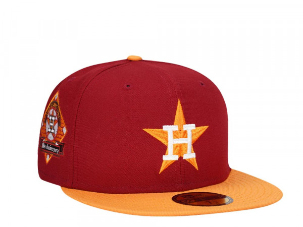 New Era Houston Astros Silver Anniversary Color Flip Two Tone Edition 59Fifty Fitted Cap