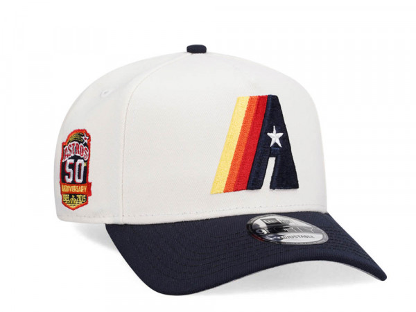 New Era Houston Astros 50th Anniversary Prototype Two Tone Edition 9Forty A Frame Snapback Cap